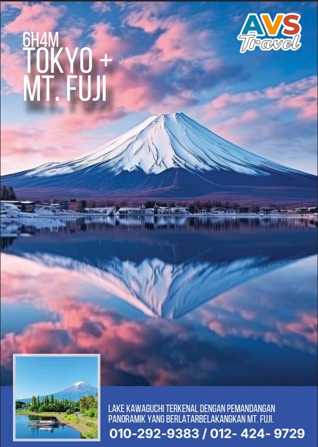 6D4N Tokyo Mt. Fuji (Brunei Airline)